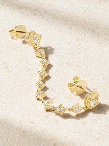 Pendientes de Lujo Flicker en Oro Blanco de 18K con Baño de Platino para Mujer - Joyería Moderna para Fiestas y Regalos - Product Image 4