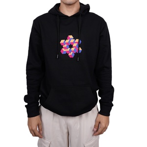 Sudadera con capucha de doble capa Unisex Heavyweight 500 Gsm, ropa de calle con logotipo personalizado, jersey de talla grande con estampado polar para hombre, estilo de invierno - Product Image 1