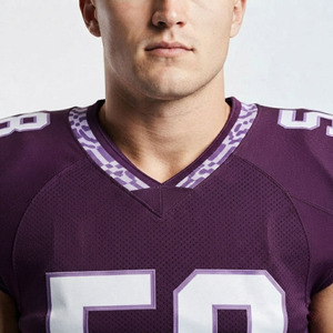 Customized American Football Uniform Mesh Jersey and Integrated <b>Padded</b> Game <b>Pants</b> Personalized Wholesale Sports Team Apparel - Product Image 5