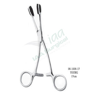 คีมคีบจับลิ้นเล็กเครื่องมือทันตกรรมสัตวแพทย์คีมหนีบลิ้นคอลลินทำจากเหล็ก - Product Image 2