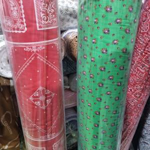 ผ้าฝ้ายทอจากเกาหลี ผ้าพิมพ์ลายดอกฝ้าย ผ้าฝ้ายพิมพ์ลาย ผ้าฝ้ายลายดอกไม้ ผ้าฝ้ายพิมพ์ลายดีไซน์ - Product Image 3