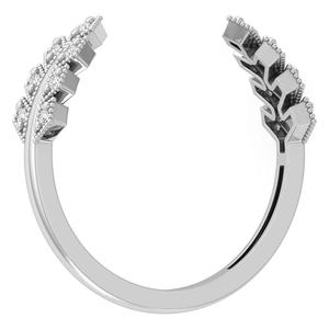 10K 14K 18K แหวนกรงเล็บเพชรสีทองผู้จัดจำหน่ายที่ดีที่สุด Moissanite แฟชั่นแถบหรูหราเครื่องประดับมือขัดเงาสีขาวเหลืองทอง - Product Image 4