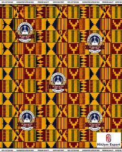 Tela Africana Religiosa Personalizada con Estampado de Cera, Uniforme de Iglesia Kente, Fabricante de Textiles, Proveedor Mayorista - Product Image 6