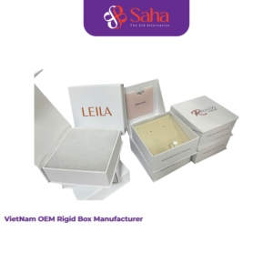 OEM Customizable Gold Foil Stamping Recyclable Bio-degradable <b>Kraft</b> Paper Matt Lamination Gift Handmade Embossing Vietnam <b>Boxes</b> - Product Image 5