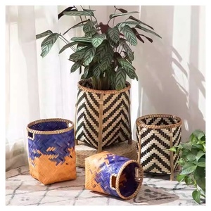 Exportador confiable RATTAN PLANTER BASKET Venta al por mayor con funcional EXTERIOR PLANTER BASKET Mejores márgenes de beneficio Envío rápido OEM - Product Image 1