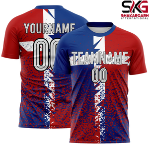 Ensemble d'uniformes de football personnalisés – Maillot et short de football sublimés pour équipe - Product Image 4