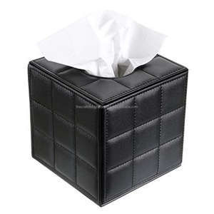 Dispensador de Servilletas 100% Cuero, Decorativo, Ecológico, Caja para Servilletas Segura para Contacto con Alimentos, Caja de Pañuelos de Cuero Hecha a Mano, Vajilla - Product Image 4