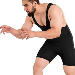Vêtements de sport en gros, combinaison de lutte unisexe sur mesure en spandex 4XL, séchage rapide, taille adulte pour hommes - Product Image 5