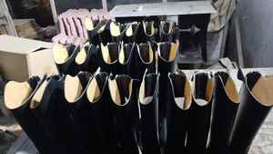 Bottes d'équitation en cuir véritable de haute qualité et durables avec fermeture éclair YKK et semelle TPR confortable et durable - Product Image 6