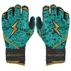 Guantes de Bateo de Cuero Premium |   Cierre de gancho y bucle para muñeca |   Agarre Antideslizante |   Venta al por Mayor OEM |   INDUSTRIAS AREONE |   Ambidiestro | - Product Image 1