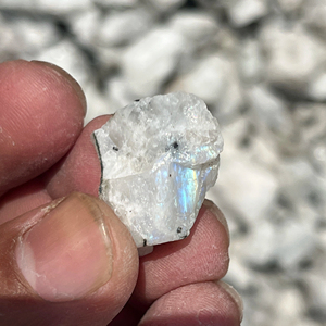 Natural Rainbow Moonstone <b>Raw</b> <b>Crystal</b> Rough Mineral Genuine White Flash Moonstone Healing Stone Wholesale Bulk Pieces - Product Image 5