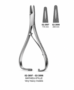 Portaagujas Mathieu-Stille de 175 mm |   Acero Inoxidable de Primera Calidad - Product Image 1