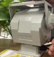 Caméra PTZ numérique JEC Iprotect Mini avec fonction de panoramique, d'inclinaison et de zoom, protection IP66, alliage d'aluminium, moniteur
