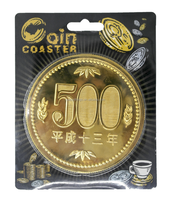 Posavasos de Plástico Dorado Australiano para Decoración del Hogar, Directo de Fábrica, MOQ Bajo y Económico