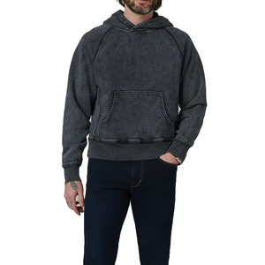 Wholesale Best Selling Acid Wash <b>Hoodie</b> Custom <b>Black</b> Color <b>Plain</b> <b>Men</b> Acid Wash <b>Hoodie</b> New Streetwear Style <b>Men</b> Acid Wash <b>Hoodie</b> - Product Image 1