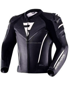 Veste de moto en toile tricotée 2026 avec coutures thermocollées respirantes, style motard, fermeture éclair frontale - Product Image 5