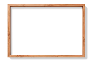 Crescent Crafts Cadre en bois brun fait à la main de 10x8 pouces avec photos d'affichage avant en verre sur le dessus de table ou le montage mural - Product Image 3