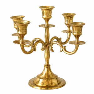 Metal Candelabra <b>Gold</b> <b>Candle</b> <b>Holder</b> Finest Quality <b>Gold</b> Metal Candlestick <b>Holder</b> Bulk Supplier For Party Home Living Room Decor - Product Image 1