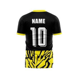 Camiseta Deportiva de Manga Corta para Hombre, Sublimada, de Jersey de Algodón y Poliéster de Secado Rápido, Ecológica y Premium, con Diseño Gráfico Personalizado - Product Image 4