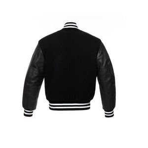 Chaqueta Deportiva de Invierno Unisex con Diseño Personalizado, Bordado 3D, Logotipo Completo, Estilo Varsity, Chaqueta Acolchada Extra Grande - Product Image 6