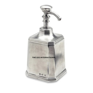 Customized Luxurious Sky Blue Colored Glass Round <b>Pump</b> Shampoo and Soap <b>Dispenser</b> Glass <b>Bottles</b> Liquid Holder - Product Image 5