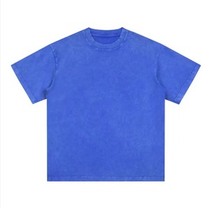 Camiseta Casual de Cuello Redondo para Hombre, 100% Algodón, Manga Corta, Corte Regular, Color Sólido, Tejido Jersey - Product Image 5