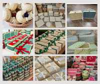Nouveaux modèles 2025 panier-cadeau/boîte-cadeau en bambou fait à la main: mariage, festival, nouvel an conçu sur mesure avec de nombreuses tailles pour les cadeaux