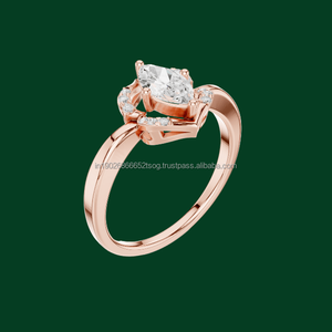 Bijoux Radiant Accents en or 10 carats Alliance indienne traditionnelle pour femme - Product Image 1