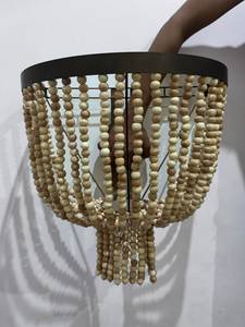 Lámpara Colgante de Bambú Redonda Estilo Bohemio Hecha a Mano, Lámpara de Techo Interior para Decoración de Sala de Estar, Decoración del Hogar y Hoteles - Product Image 5