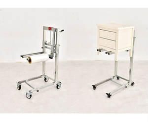 Mini Apilador <span class=keywords><strong>Manual</strong></span> de Cadena de Acero Ligero y Portátil para Uso Doméstico, Nuevo Elevador de Descarga y Apilamiento de 60 kg y 80 kg - Product Image 3