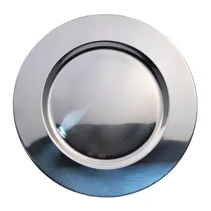 Placas de cargador boda melamina hogar Hotel restaurante placas de cargador boda platos decorativos y plato - Product Image 1