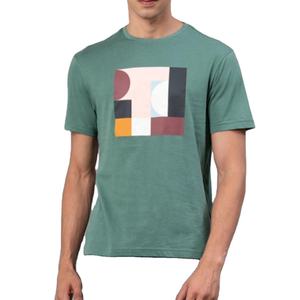 T-shirt à manches courtes col rond en coton 100% de haute qualité, taille slim, grande taille, 180 g/m², motif imprimé à l'écran pour hommes, exporté du Bangladesh - Product Image 2