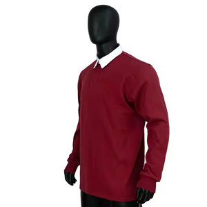 เสื้อรักบี้แฟชั่นล่าสุดสำหรับกีฬา สไตล์ยอดนิยม ขายส่ง เสื้อรักบี้แบบยูนิเซ็กซ์ พร้อมบริการสกรีนโลโก้ตามสั่ง - Product Image 2