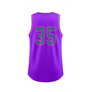 Maillot de basket-ball d'entraînement de qualité supérieure, léger, professionnel, personnalisé et sublimé - Product Image 3