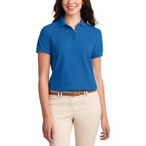 Servicio OEM, Camisetas de Polo de Golf Transpirables de Secado Rápido para Mujer, Corte Ajustado, Venta al por Mayor, Ropa Deportiva Informal, Camiseta de Polo para Mujer - Product Image 4