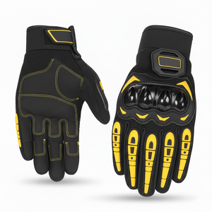 Heavy Winter Motorbike Leather <b>Gloves</b> Waterproof Thermal Lined Biker <b>Gloves</b> <b>Touchscreen</b> Compatible USA Trend 2026 - Product Image 4