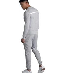 High Quality Custom Logo Breathable Winter <b>Knitted</b> Solid Color Tracksuit Sweatsuit <b>Sets</b> for Men - Product Image 5