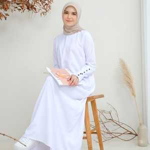 Traditional Arabic Chiffon Niqab Khimar Hijab Instant Ready to Wear Chiffon Niqab Face Cover Hijab - Product Image 6