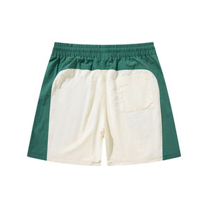 กางเกงขาสั้นออกกำลังกายผู้ชายแบบมีเชือกผูกเอว ปักโลโก้ตามสั่ง สีสันหลากหลาย ขายส่ง - Product Image 2