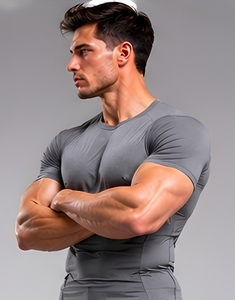 Camiseta Deportiva de Manga Corta de Alto Rendimiento, Tejido Elástico Transpirable para Gimnasio, Fitness, Running y Actividades al Aire Libre - Product Image 3