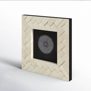 Eco Materials MDF Photo <b>Frame</b> With Natural Bone Stripes Inlay Design Custom Size Wall <b>Gallery</b> Hanging Wall Tabletop Photo <b>Frame</b> - Product Image 3