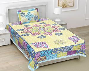 Sábanas al por mayor, colchas, fundas de edredón, sábanas hechas a mano 100% algodón, fundas de almohada, sábanas de algodón estampadas a mano con bloques - Product Image 1