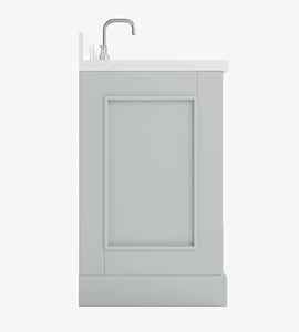 Mueble de Baño Mary de 60 Pulgadas con Lavabo Individual, Solo Mueble, 3 Opciones de Acabado, Venta al Por Mayor, Fábrica en Vietnam - Product Image 3