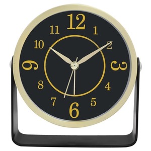 Horloge de table classique, idéale pour la table de chevet de la chambre, le bureau, la bibliothèque et la décoration de bureau, en provenance d'Inde. - Product Image 1