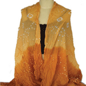 Pañuelo Tradicional de Algodón Tie & Dye Bandhni para Mujer y Hombre, Hecho a Mano, Estilo Étnico Boho, Ligero y Transpirable - Product Image 1