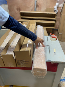 Pieds de meuble décoratifs en bois massif pour îlot de cuisine, colonnes de support de table, base de meuble - Product Image 4