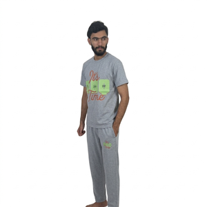Ensemble de survêtement pour homme, t-shirt et pantalon longs, imprimés, 2 pièces, style streetwear, t-shirt et pantalon oversize - Product Image 6