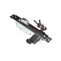 Accessoires pour portes en aluminium, profil de porte coulissante, serrure de porte de type crochet