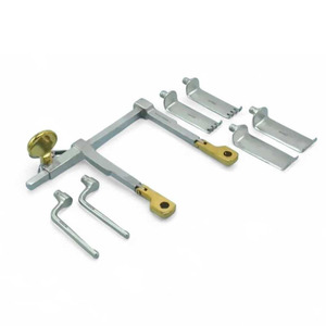 Kit d'instruments chirurgicaux pour la colonne vertébrale, rétracteur cervical réglable et réutilisable Caspar, pour chiens - Product Image 2