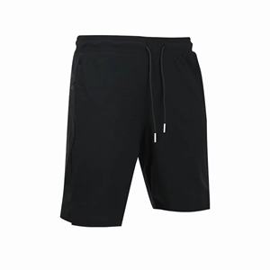 กางเกงขาสั้นเล่นกีฬาสำหรับผู้ชายกางเกงขาสั้นเล่นยิมแห้งเร็วสำหรับฤดูร้อนวิ่งผ้าคอตตอนดีไซน์ถักลาย100% ทึบ - Product Image 1